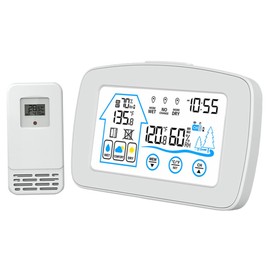 SUPVOX Thermometer Digital Display 433mhz Wireless Abs Material Home Room Humidity Monitor Accurate Temperature Gauge