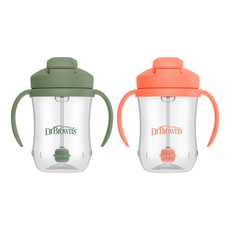 Dr. Brown's Milestones, Baby's First Straw Cup Sippy Cup with