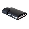 C-secure Card Holder in Black Faux Leather RFID NFC Blocker