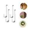 Ciieeo 4 pcs Stainless Steel Siding Hooks for Outdoor Use