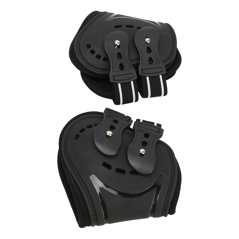 Horse Hind Leg Boots Breathable Impact Resistant Adjustable Prevent Slip