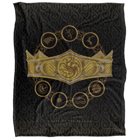GAME OF THRONES HOUSE OF THE DRAGON Silky Touch Super Soft Throw Blanket 152 x 127 cm