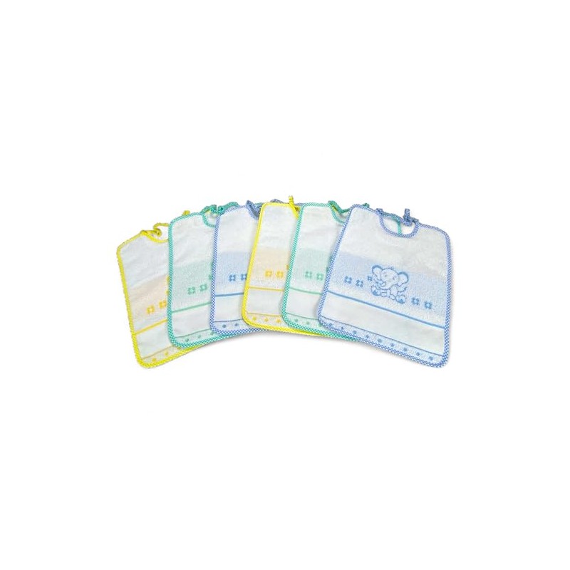 Tex family Baby Bib with Elastic Band and Aida Bib