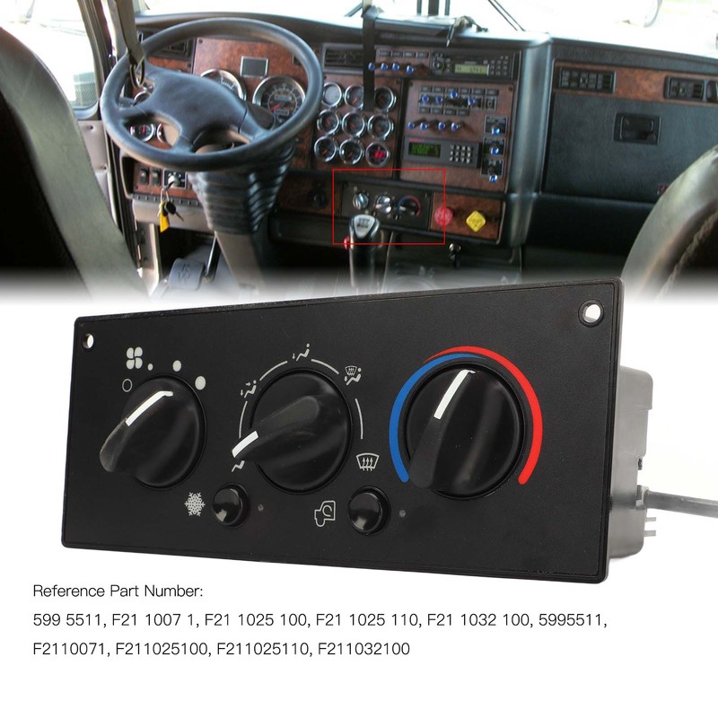 AC Control Panel F21 1025 100 Climate Heater Control Module