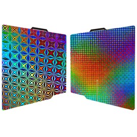 Yimaitong F1 Sheet for Bambu Lab X1/X1C/X1E/P1P/P1S/A1 Build Plate Heated Bed Spring Steel Flexible Platform 257x257 MM Double Side Smooth Board for 3D Printer