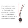Hahiyo YMD-12095 Electronic Buzzer Alarm 5V DC 12x9.5mm Beep Continuous
