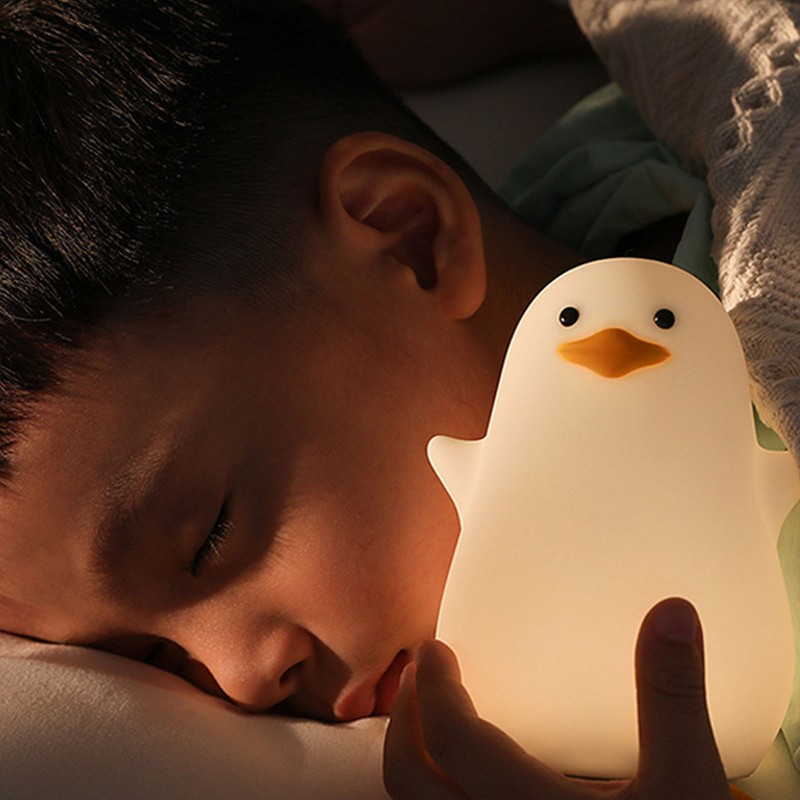 LED Night Light Cute Exquisite Touch Control USB Charging Night