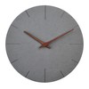 TFA Dostmann Modern Concrete Look Wall Clock 60.3071.10 with Silent