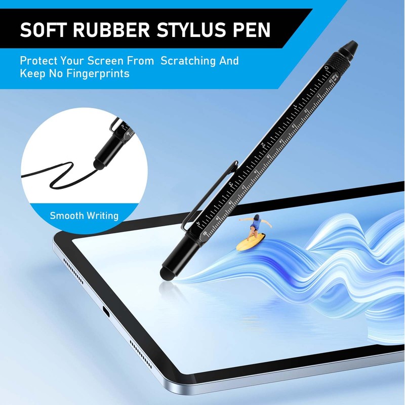 Christmas Stocking Stuffers for Men Adults, 2 Pack Multi-Tool Pen