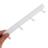 Garneck 2pcs Drawer Gap Slide Hooks Towel Rack Cookware Hanging