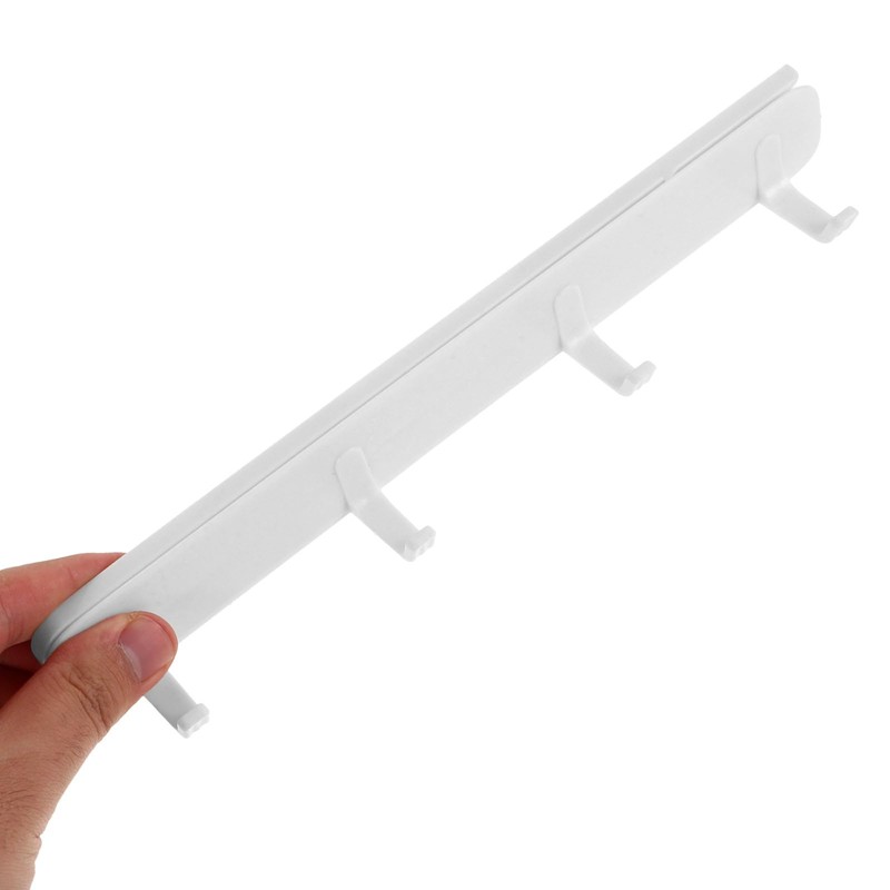Garneck 2pcs Drawer Gap Slide Hooks Towel Rack Cookware Hanging
