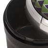 Portable Car Ashtray Mini Silver Edge Fire Prevention Smokeless Auto