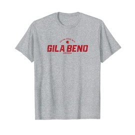 Gila Bend Arizona AZ Vintage Athletic Red Sports Logo T-Shirt