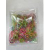 Mini Elastic Hair Bands, Multicolor Rubber Bands, 500 Pack