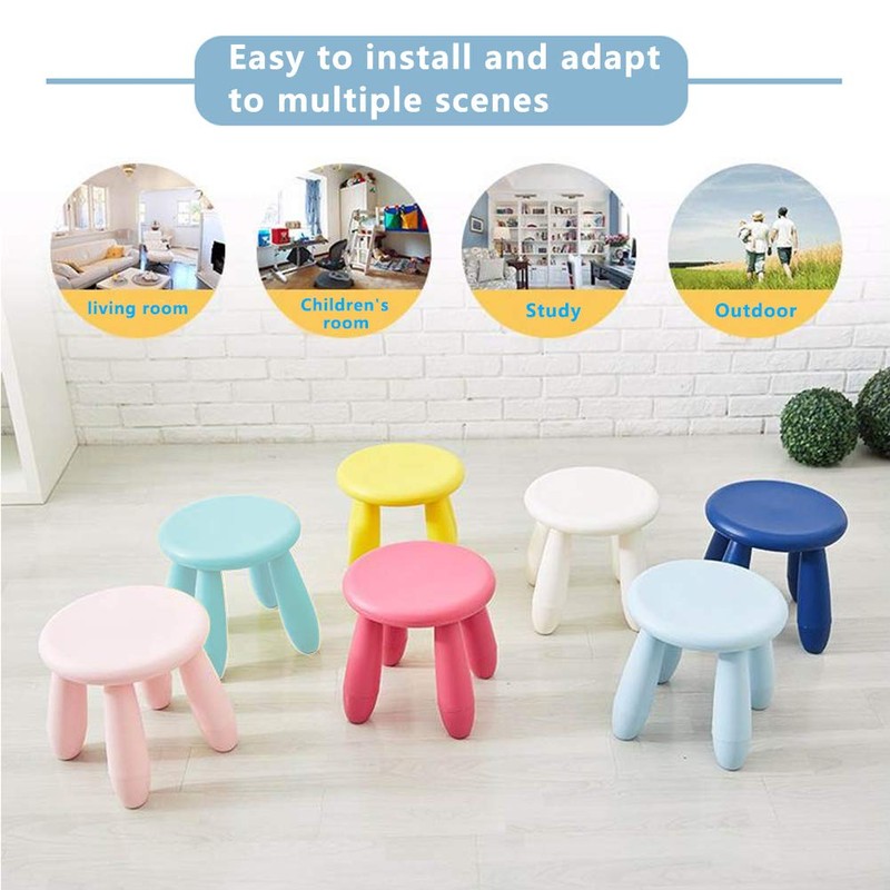 Kids Step Stool, Kindergarten Study Stools, Lightweight Footstools are Sturdy