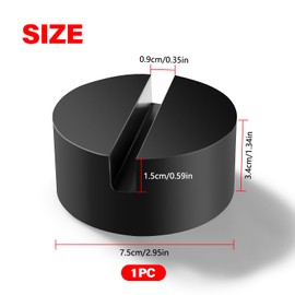 YIXISI Universal Rubber Jack Pad, Universal Jack Pad, Rubber Jack Pad, Slotted Frame Rail Protector for Jacks, Lifting Platforms