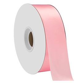 Offray Single Face Satin Craft 1-1/2-Inch by 50-Yard Ribbon Spool, Light Pink