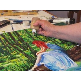 Gaunt Industries HYPO-200-1-1/4 Ounce Clear Oval Plastic Bottle with 25 Gauge Blunt Tip- Oiler Boiler- Precision Dispenser- For Thin Liquids