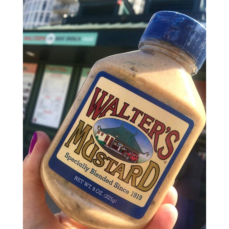 Walter's Mustard, 9 oz - World Famous, Specially Blended Since