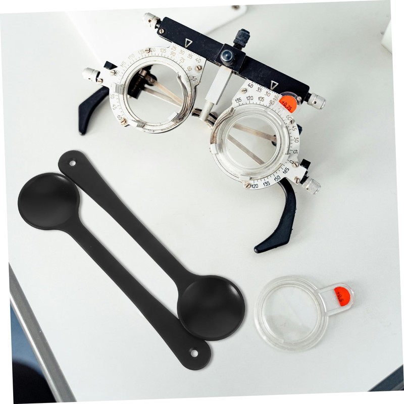 KICHOUSE 2pcs Lightweight Plastic Eye Occluder for Vision Testing Ergonomic