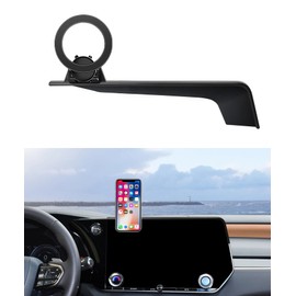 MaserWeller Car Phone Holder for 2023 2024 2025 2026 Lexus RX RX350 / RX350h / RX500h Accessories 14-Inch Screen Fixed Clip, 360° Rotation Phone Mount Compatible with MagSafe, Cell Phone Holder