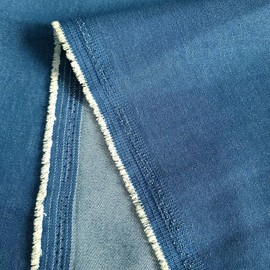 Kiran Collections-2-yard 8 oz Indigo Blue Denim Fabric for sewing, crafting |Stylish Denim Fabric |Denim fabric by the yard |Jean Material|Denim Material|Indigo Blue Jean Fabric