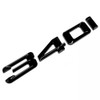 1pc 340i Number Letter Rear 3D Trunk Lid Car Badge