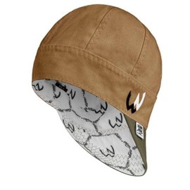 Welder Nation 8 Panel Welding Beanie Cap, 100% Cotton, Duck Canvas Exterior, Protective, Durable Men’s Hats with No Unicorn Peak, Heavy-Duty | Premium, Comfortable Welder Hat - 10 oz, 7 1/2