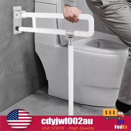 Folding Handicap Grab Bars Rails Toilet Handrails Bathroom Support Safety Rail