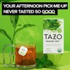 TAZO Organic Zen Green Tea Bags - Refreshing Herbal Blend