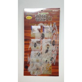 ARTOOL FH WGFX 1 Wood Grain FX (2 pcs.) Freehand Airbrush Template Set by Dennis Mathewson