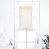 Mkono Macrame Hanging Laundry Hamper Bag Over The Door Organizer