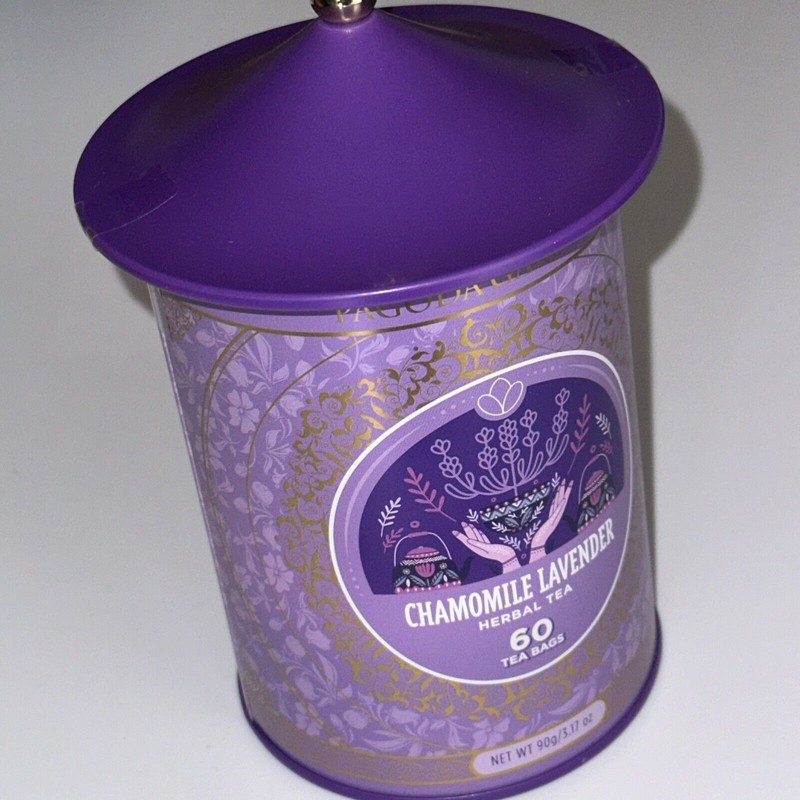 PAGODA GARDEN 💜 CHAMOMILE LAVENDER 💜 Caffeine Free 60 Bags
