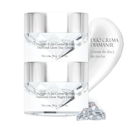 Marie Argan Jour Diamant Crema Facial Día Hidratante Hialuronato Sodio Niacinamida Polvo Diamante Textura Ligera Piel Luminosa Suave Humectada Cuidada