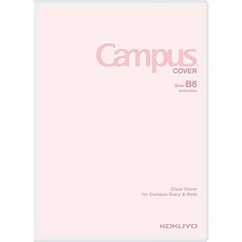 Kokuyo Campus Diary Soft Cover for Campus B6 Ni-CC-B6 Transparent