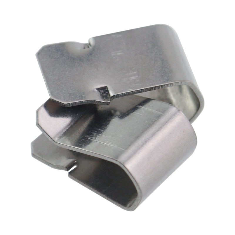 Guifeng 20PCS Silver 304 Stainless Steel Spring Loaded U Shaped