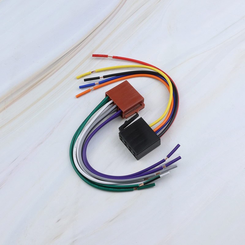 EMSea DIN ISO 16 Pin Electrical Loudspeaker Car Radio Adapter