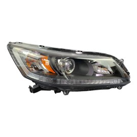 IBESTWOLF Front Right Headlight Headlamp Halogen Led Passenger Side RH for 2013 2014 2015 Honda Accord 4 door Sedan HO2503151