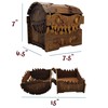 Mimic Chest for Dungeons and Dragons Tower with Tray Wood