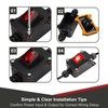 YAFIYGI Inline Cord Switch Heavy Duty Waterproof Switches AC 20A-125V