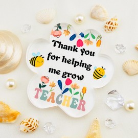 Teacher Appreciation Gifts for Women Men Thank you Gift for Teachers Daycare Teacher Gifts End of The Year Back to School Graduation Presents for Teachers Desk Decor Cute Teacher Plaque