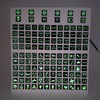 Car Sticker Multifunctional Car Sticker with Luminous Buttons, Funny Car