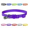 Vibrant Soft Nylon Kitten/Cat Collar with Bell and Safety Release
