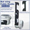 Zonon 25 Pcs J Hooks for Hanging 1-5/16 Inch Metal