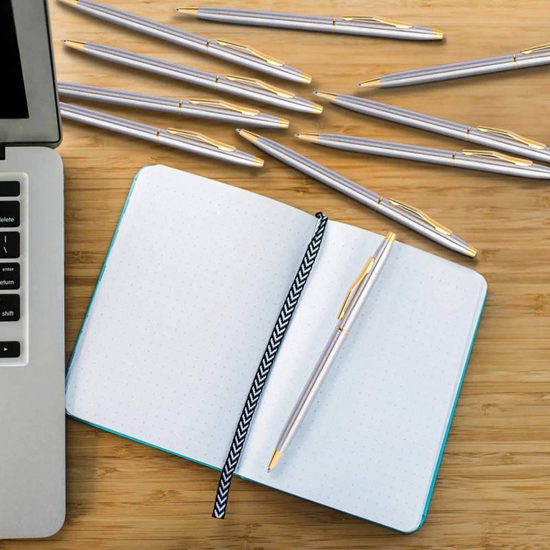 Cambond Black Pens Ballpoint Pens - Fancy Pens Comfortable Writing