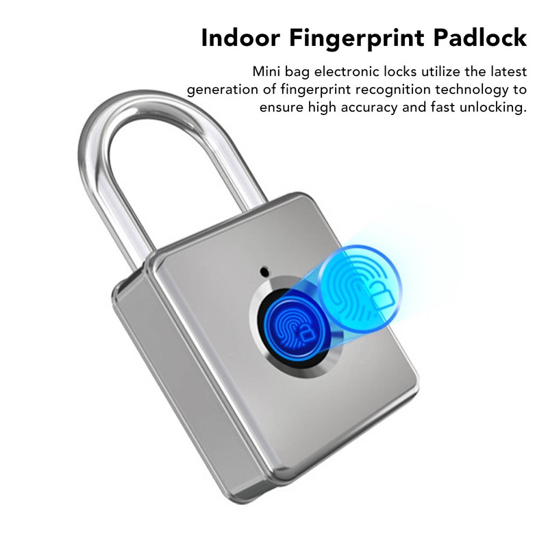 Fingerprint Lock High Accuracy Anti Theft Portable Waterproof Keyless Fingerprint
