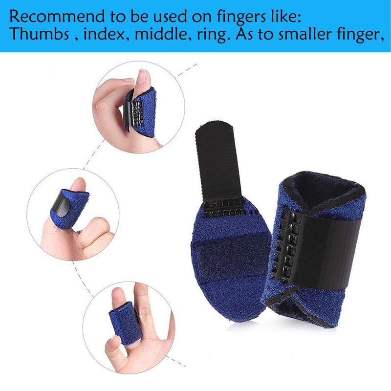 Reppkyh Finger Splint - 2 Pack Support for Trigger Finger,