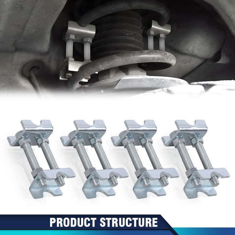 PIT66 4Pcs Coil Spring Lift Spacers Kit Strut Shocks Coil