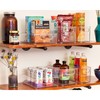 iDesign Stackable Pantry Bins with Handles for Cabinets or Fridge,