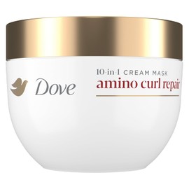 Dove Mascarilla reparadora de rizos de aminocidos para el cabello 10 en 1 para cabello rizado y enrollado con tecnologa de cuidado de protenas...     